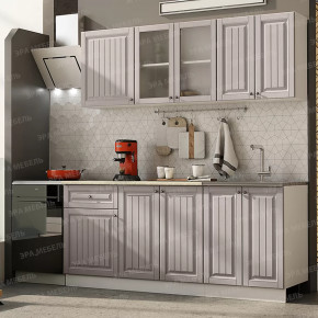 Кухня "Хозяюшка"  1,8 м Белый/Мускат глянец в Тюмени - mebel-tymen.ru | фото