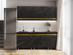 Кухня Милена 2,0м (Мрамор Блэк софт (Антарес)) в Тюмени - mebel-tymen.ru | фото
