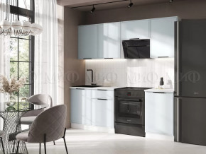 Кухня Николь 2,1м (Браш Деним Блю) в Тюмени - mebel-tymen.ru | фото