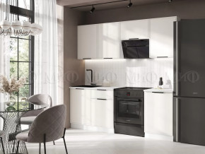 Кухня Николь 2,1м (Холст белый) в Тюмени - mebel-tymen.ru | фото