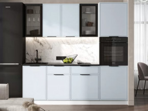 Кухня Николь 2,2м (Браш Блю) в Тюмени - mebel-tymen.ru | фото