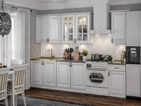 Кухня Престиж 2,0/900м Компоновка №3 (Жемчуг шервуд (Кастилло)) в Тюмени - mebel-tymen.ru | фото
