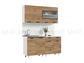 Кухня Рио NEW 1,6м Дуб Крафт ЛДСП в Тюмени - mebel-tymen.ru | фото