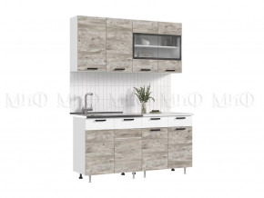 Кухня Рио NEW 1,6м Дуб крафт светлый (юкон) ЛДСП в Тюмени - mebel-tymen.ru | фото