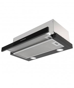 Кухонная вытяжка Kuppersberg SLIMHIT 60 BG чёрная в Тюмени - mebel-tymen.ru | фото