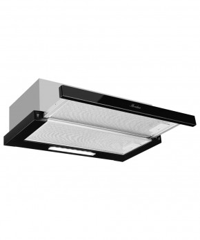 Кухонная вытяжка Monsher LAUTREC 60 NOIR VERRE черный в Тюмени - mebel-tymen.ru | фото