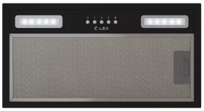 Кухонная вытяжка полновстраиваемая Lex HYPER 600 BL черный в Тюмени - mebel-tymen.ru | фото