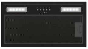 Кухонная вытяжка полновстраиваемая Lex HYPER 600 INVERTER BBL черный в Тюмени - mebel-tymen.ru | фото