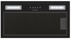 Кухонная вытяжка полновстраиваемая Lex HYPER 600 LIGHT BBL черный в Тюмени - mebel-tymen.ru | фото