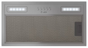 Кухонная вытяжка полновстраиваемая Lex HYPER 600 LIGHT IX нержавеющая сталь в Тюмени - mebel-tymen.ru | фото