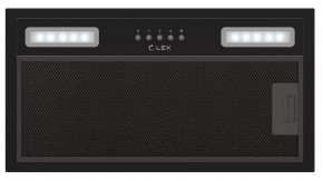 Кухонная вытяжка полновстраиваемая Lex HYPER 900 INVERTER BBL черный в Тюмени - mebel-tymen.ru | фото