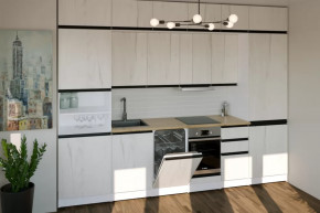 Кухонный гарнитур Амели люкс 3000 мм в Тюмени - mebel-tymen.ru | фото