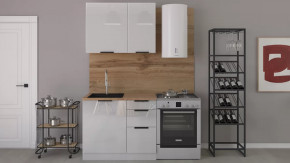 Кухонный гарнитур Аттика длиной 100 см в Тюмени - mebel-tymen.ru | фото