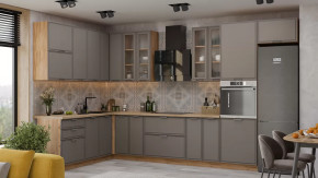 Кухонный гарнитур «Белладжио» №12 Дуб Крафт золотой, Софт капучино в Тюмени - mebel-tymen.ru | фото