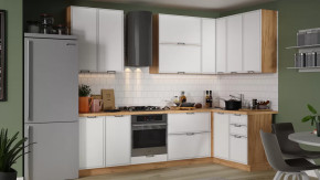 Кухонный гарнитур «Белладжио» №8 Дуб Крафт золотой, Фон белый в Тюмени - mebel-tymen.ru | фото