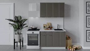 Кухонный гарнитур «Белладжио» длиной 120 см Белый, Софт капучино в Тюмени - mebel-tymen.ru | фото