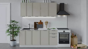 Кухонный гарнитур «Белладжио» длиной 180 см Белый, Софт панакота в Тюмени - mebel-tymen.ru | фото