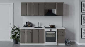 Кухонный гарнитур «Белладжио» длиной 220 см Белый, Софт капучино в Тюмени - mebel-tymen.ru | фото