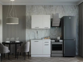 Кухонный гарнитур Белый Глянец-1000 МДФ столешница 38 мм в Тюмени - mebel-tymen.ru | фото