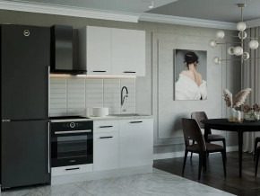 Кухонный гарнитур Белый Глянец-1600 МДФ столешница 38 мм в Тюмени - mebel-tymen.ru | фото