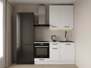 Кухонный гарнитур Белый Глянец-1600 (верх 950мм) МДФ столешница 26 мм в Тюмени - mebel-tymen.ru | фото