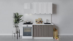 Кухонный гарнитур «Бьянка» длиной 120 см в Тюмени - mebel-tymen.ru | фото