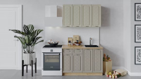 Кухонный гарнитур «Бьянка» длиной 120 см Дуб крафт золотой/Дуб ваниль/Дуб кофе в Тюмени - mebel-tymen.ru | фото