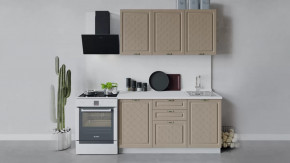 Кухонный гарнитур «Бьянка» длиной 150 см в Тюмени - mebel-tymen.ru | фото