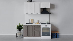 Кухонный гарнитур «Бьянка» длиной 160 см в Тюмени - mebel-tymen.ru | фото