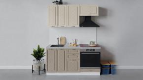 Кухонный гарнитур «Бьянка» длиной 160 см со шкафом НБ в Тюмени - mebel-tymen.ru | фото