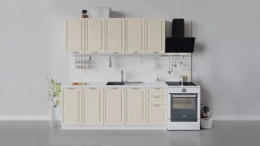 Кухонный гарнитур «Бьянка» длиной 200 см в Тюмени - mebel-tymen.ru | фото