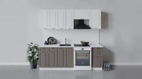 Кухонный гарнитур «Бьянка» длиной 220 см в Тюмени - mebel-tymen.ru | фото