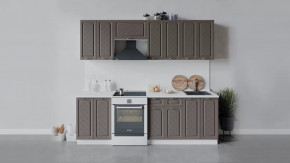 Кухонный гарнитур «Бьянка» длиной 240 см в Тюмени - mebel-tymen.ru | фото