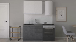 Кухонный гарнитур «Бронкс» длиной 100 см в Тюмени - mebel-tymen.ru | фото