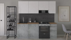 Кухонный гарнитур «Бронкс» длиной 220 см в Тюмени - mebel-tymen.ru | фото