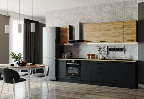 Кухонный гарнитур Дели-2800 столешница 26 мм в Тюмени - mebel-tymen.ru | фото