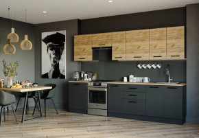 Кухонный гарнитур Дели-3000 столешница 38 мм в Тюмени - mebel-tymen.ru | фото