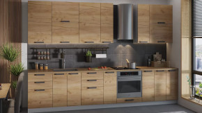 Кухонный гарнитур «Детройт» №13 Белый, Дуб Крафт золотой в Тюмени - mebel-tymen.ru | фото