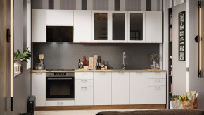 Кухонный гарнитур «Габриэлла» №1 Дуб крафт золотой/Сноу в Тюмени - mebel-tymen.ru | фото