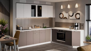 Кухонный гарнитур «Габриэлла» №11 Белый/Сноу/Муссон в Тюмени - mebel-tymen.ru | фото