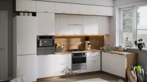 Кухонный гарнитур «Габриэлла» №13 Дуб Крафт золотой, Сноу в Тюмени - mebel-tymen.ru | фото