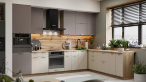 Кухонный гарнитур «Габриэлла» №29 Дуб Крафт золотой, Муссон, Крем в Тюмени - mebel-tymen.ru | фото