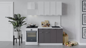 Кухонный гарнитур «Габриэлла» длиной 120 см Белый/Сноу/Муссон в Тюмени - mebel-tymen.ru | фото