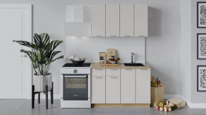 Кухонный гарнитур «Габриэлла» длиной 120 см Дуб крафт золотой/Крем в Тюмени - mebel-tymen.ru | фото