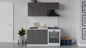 Кухонный гарнитур «Габриэлла» длиной 160 см Белый/Муссон в Тюмени - mebel-tymen.ru | фото