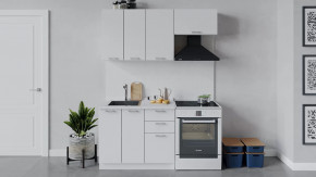 Кухонный гарнитур «Габриэлла» длиной 160 см Белый/Сноу в Тюмени - mebel-tymen.ru | фото