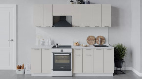 Кухонный гарнитур «Габриэлла» длиной 240 см Белый/Крем в Тюмени - mebel-tymen.ru | фото