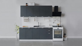 Кухонный гарнитур «Гранита» длиной 200 см в Тюмени - mebel-tymen.ru | фото