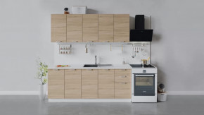 Кухонный гарнитур «Гранита» длиной 200 см в Тюмени - mebel-tymen.ru | фото