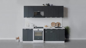 Кухонный гарнитур «Гранита» длиной 240 см в Тюмени - mebel-tymen.ru | фото